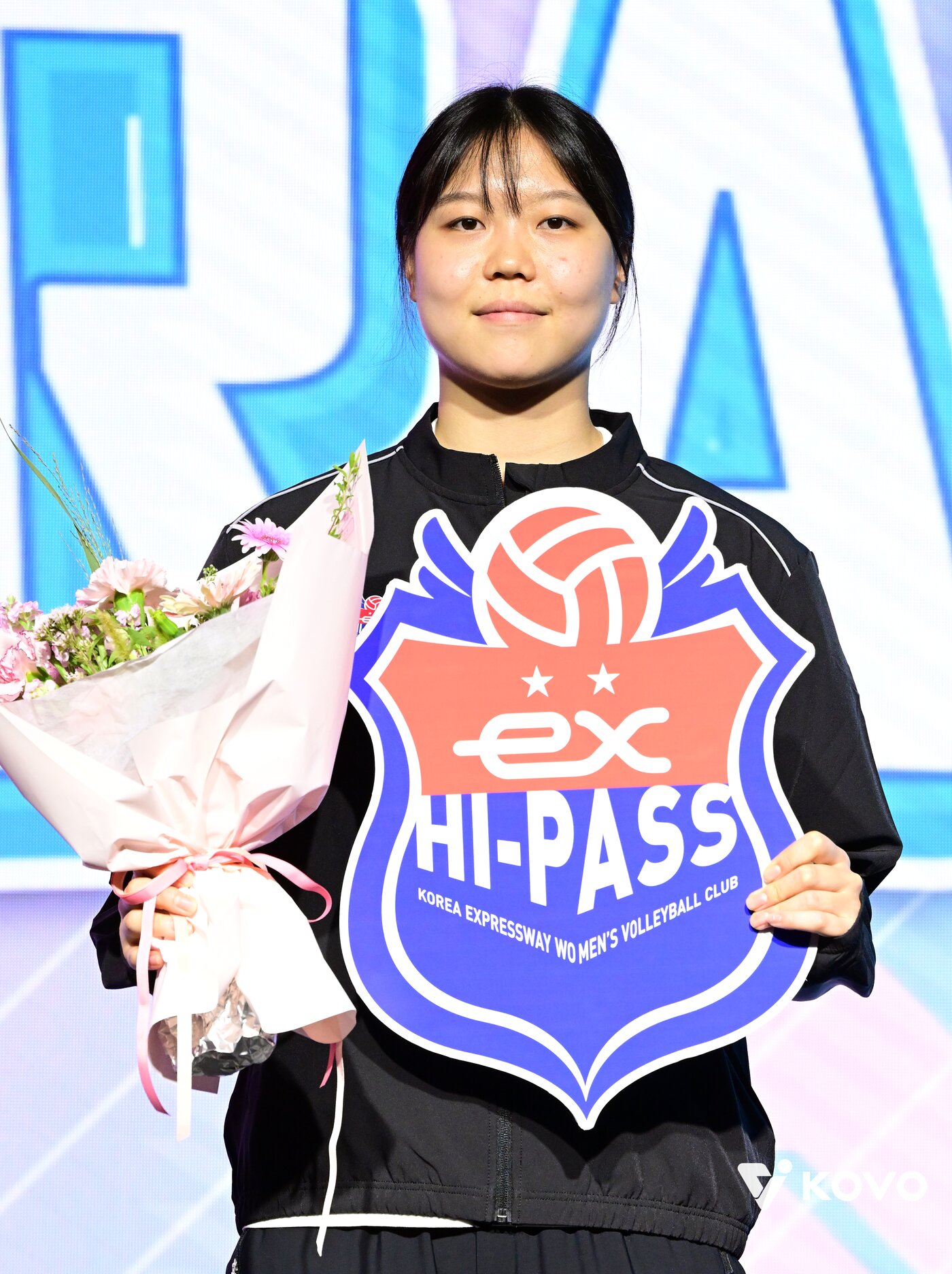 본문 이미지 -  드래프트 1순위로 선택받은 이지윤&#40;KOVO제공&#41;