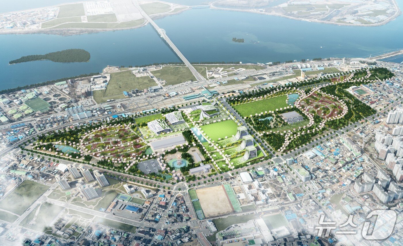 본문 이미지 -  춘천 도시재생혁신지구 구상안.&#40;춘천시 제공, 재판매 및 DB금지&#41;