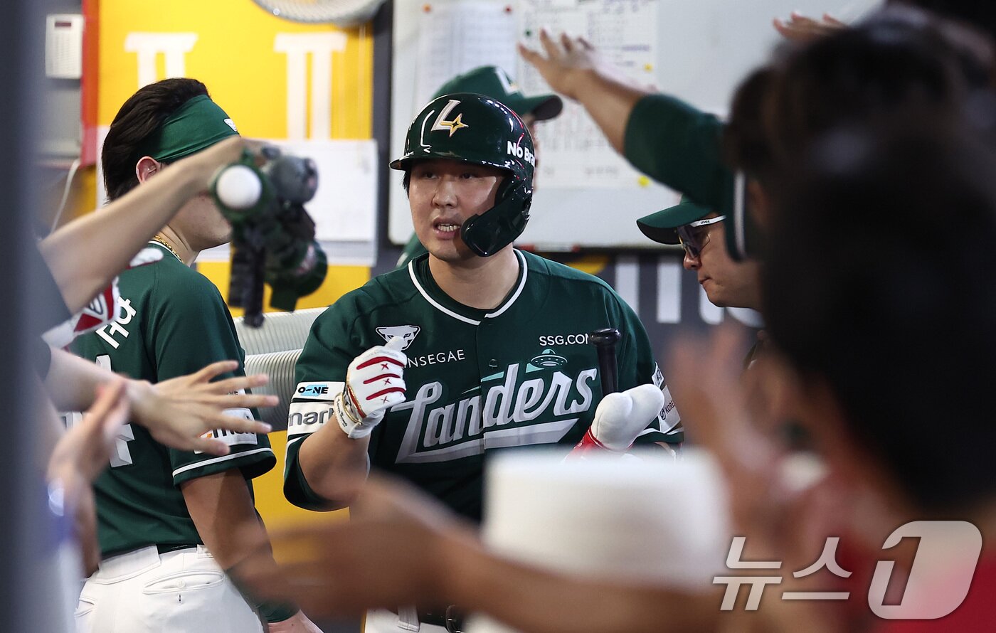 본문 이미지 - SSG 랜더스 최정. 2025.9.5/뉴스1 ⓒ News1 김성진 기자