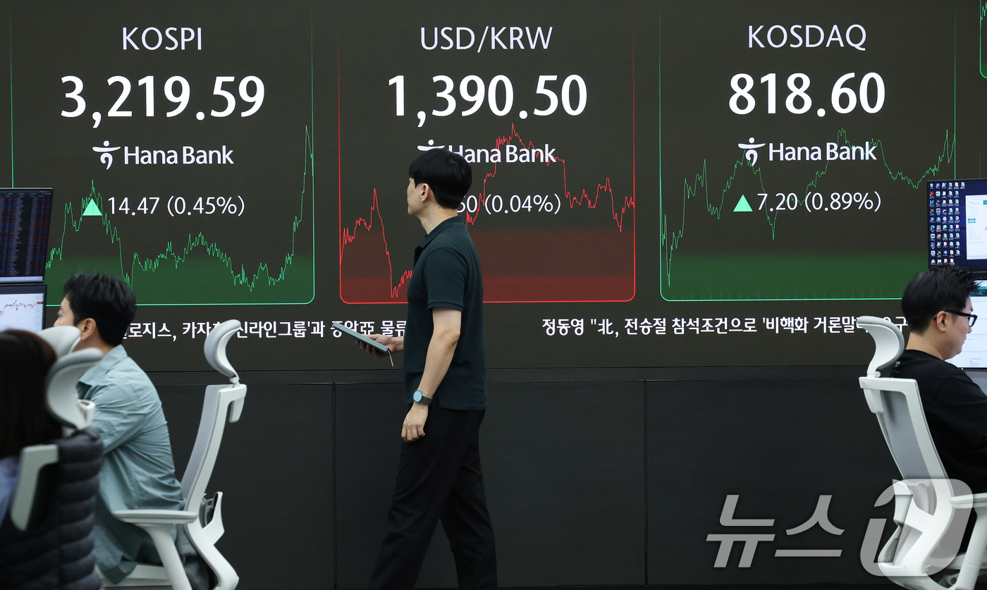 코스피·코스닥 동반 상승 - 뉴스1