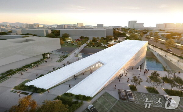 본문 이미지 - &#39;한국문화원형 콘텐츠 체험 전시관&#39; 조감도./뉴스1