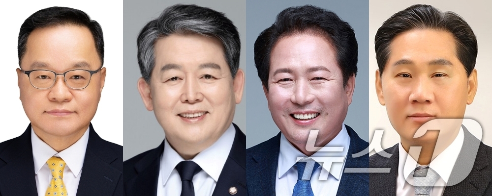 (서울=뉴스1) = 대통령실은 9일 이재명 대통령이 여성가족부 차관(왼쪽부터)에 정구창 전 여가부 기획조정실장, 재외동포청장에 김경협 전 의원, 국가공무원인재개발원장에 임채원 경희 …