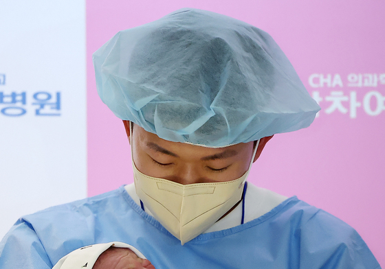 희망찬 새해둥이의 울음소리