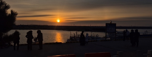 병오년 새해 군산 비응항 해맞이…"붉은 말처럼 힘차게"