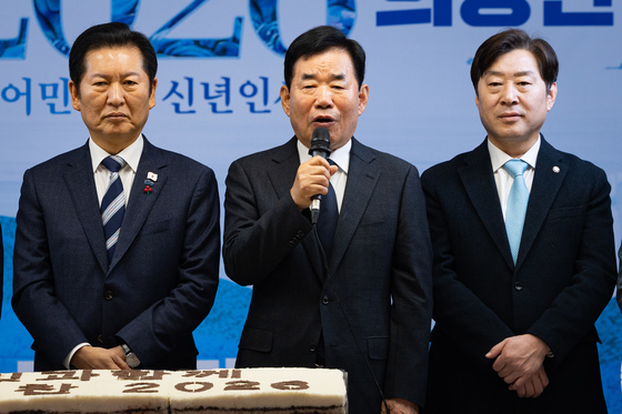 김진표 민주당 상임고문 새해 인사