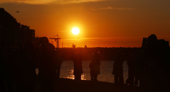 솟아오르는 병오년 첫 태양