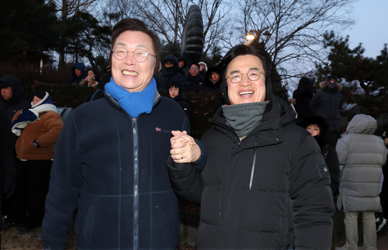 병오년 해맞이 찾은 김제선-허태정