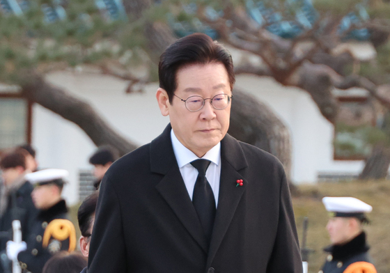국립서울현충원 찾은 이재명 대통령