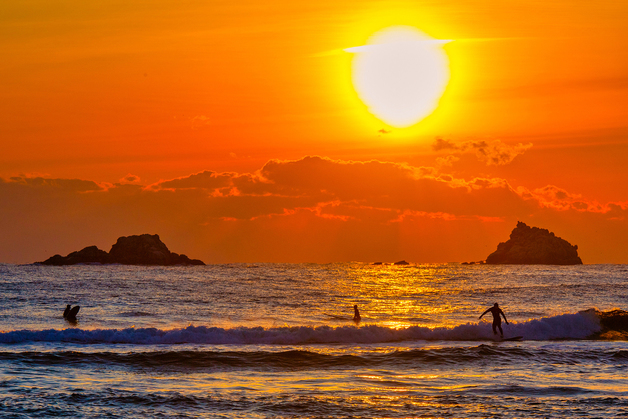 동해안 최북단에 뜬 병오년 첫 해