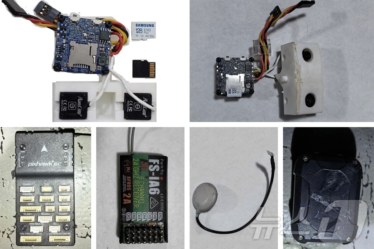 본문 이미지 - (평양 노동신문=뉴스1) = 무인기에 설치된 촬영 및 가종 장치들. [국내에서만 사용가능. 재배포 금지. DB 금지. For Use Only in the Republic of Korea. Redistribution Prohibited] rodongphoto@news1.kr