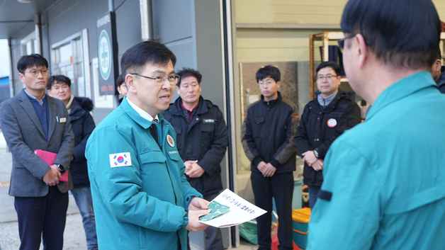 신필승 서산시 부시장, 제설 현장 점검…"빈틈없는 대비"