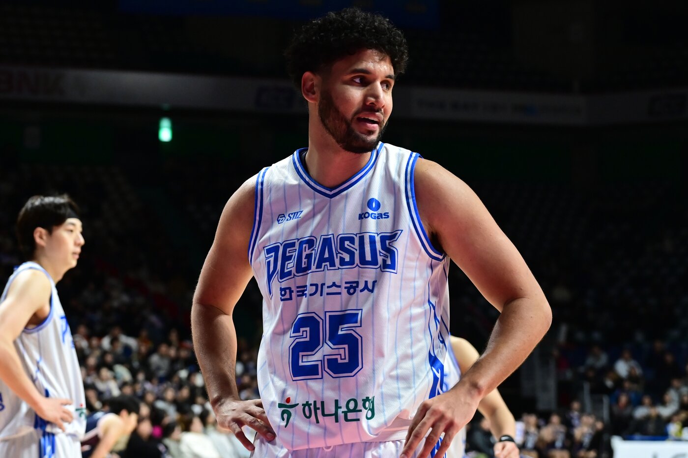 본문 이미지 - 대구 한국가스공사 외국인 선수 베니 보트라이트는 10일 부산 사직체육관에서 열린 2025-26 프로농구 부산 KCC전에서 28점을 넣어 팀의 89-75 승리를 이끌었다. (KBL 제공)