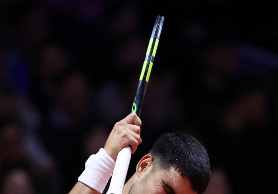 알카라스 '득점 성공'