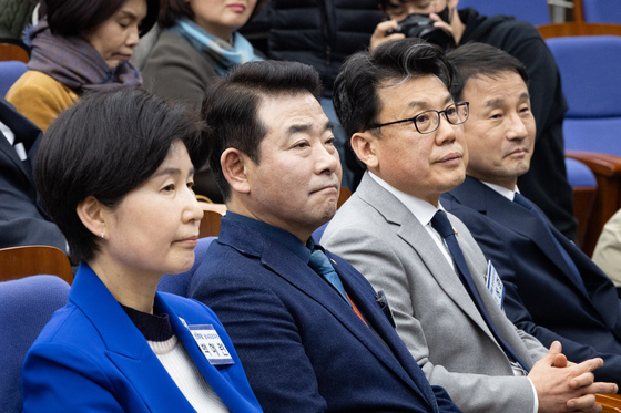 경청하는 민주당 원내대표 후보들