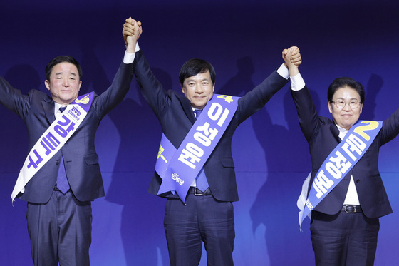강득구·이성윤·문정복 '민주당 신임 최고위원 선출'