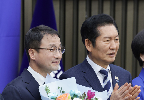 민주당 신임 원내대표 당선된 한병도