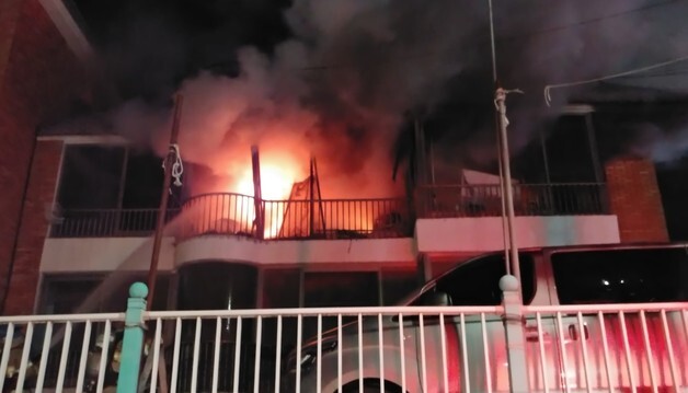 김천 빌라서 전기스쿠터 충전 중 화재…2명 부상·8명 대피