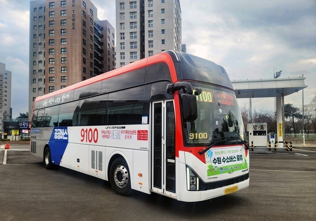 수원~판교 오가는 '9100번' 경기도 공공버스 운행 개시