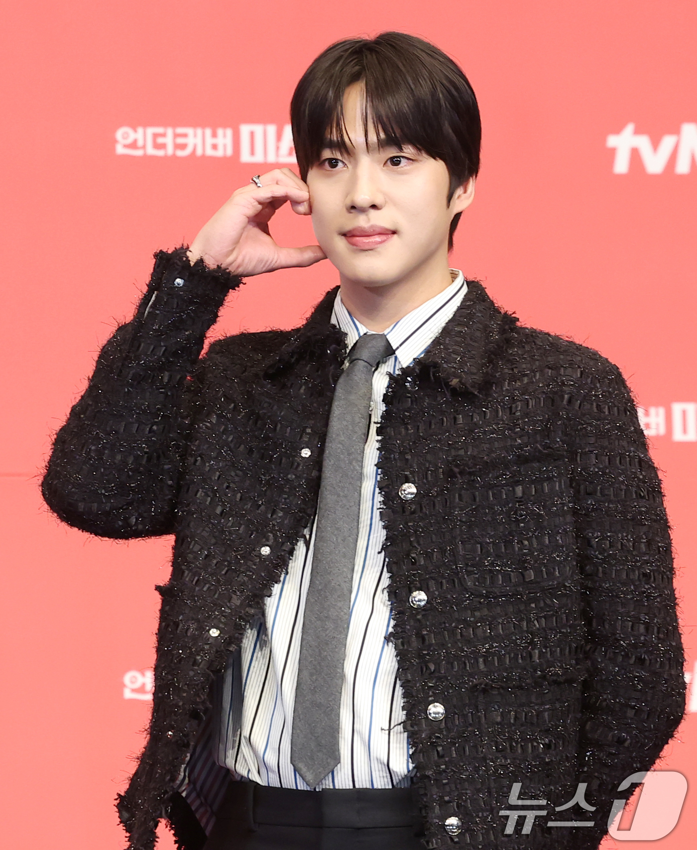 (서울=뉴스1) 권현진 기자 = 배우 조한결이 12일 서울 구로구 더링크 호텔에서 열린 tvN 새 토일드라마 ‘언더커버 미쓰홍’(연출 박선호 / 극본 문현경) 제작발표회에 참석해 …