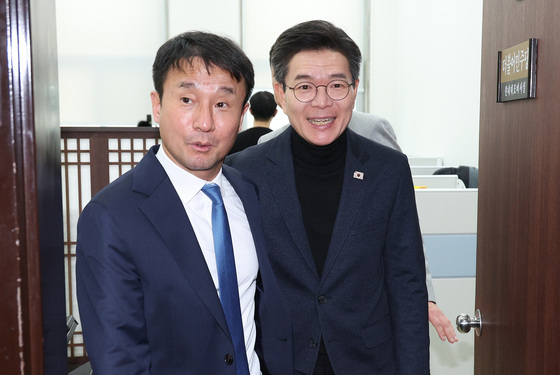 한병도 면담 마친 정원오