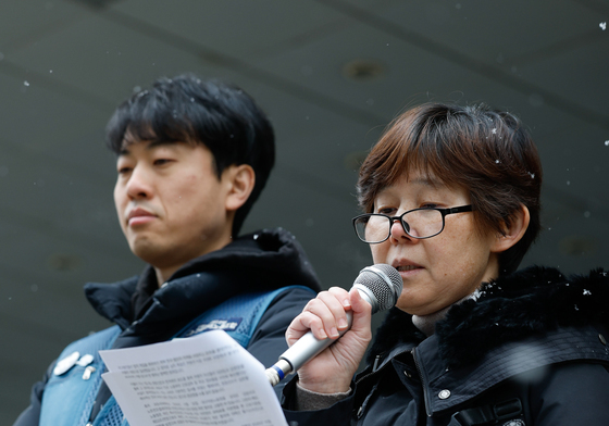 故 장덕준 씨 어머니 "노동자들 억울한 죽음 밝혀져야"