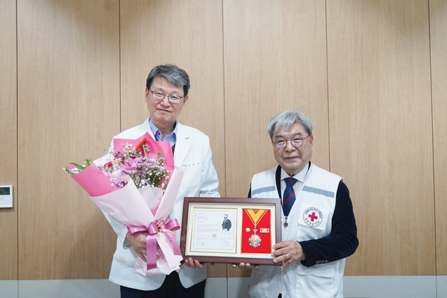 적십자 경기, 윌스기념병원에 회원유공장·사회공헌유공표창 수여