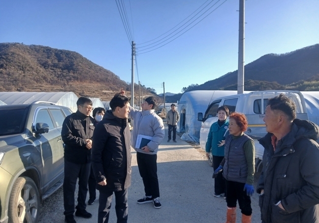 딸기 수확철 덮친 강풍…밀양 삼랑진 비닐하우스 70동 피해