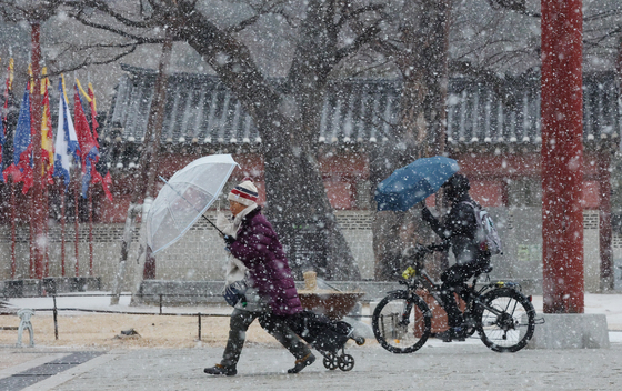 눈 내린 수도권