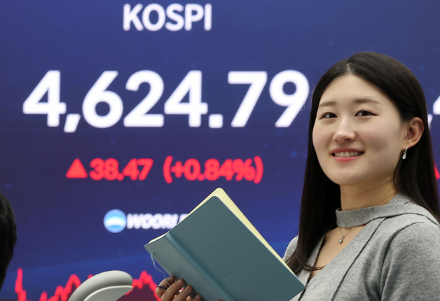 코스피, 4,600 돌파 역대 최고치 경신