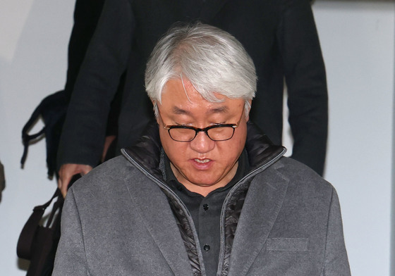 서울 시내버스 노사협상 결렬, 굳은표정의 김정환 이사장