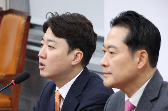 장동혁-이준석, 우원식 의장 항의방문…"일방 법안처리 안 돼"