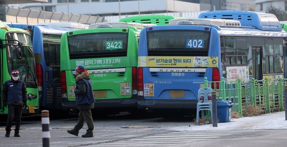 서울 시내버스 총파업 돌입