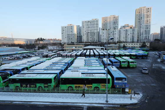 서울 시내버스 총파업 돌입
