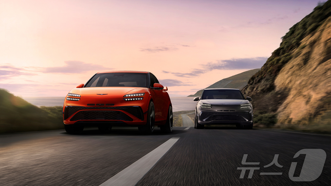 (서울=뉴스1) = 제네시스가 우수한 퍼포먼스와 정제된 감성이 조화를 이루는 브랜드 최초의 고성능 모델 ‘GV60 마그마’를 13일 출시했다고 밝혔다. 사진은 GV60 마그마. ( …