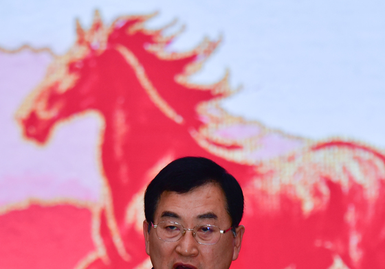 신년 기자감담회 갖는 주낙영 경주시장