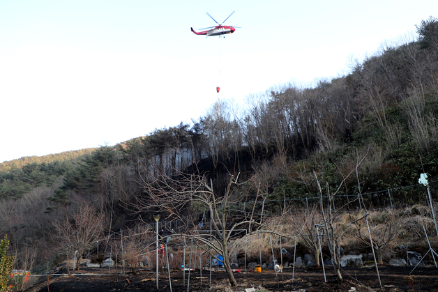 하동군, '격자 임도망·헬기 확충·전문 조직' 산불 대응