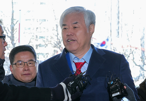 영장실질심사 출석하는 전광훈