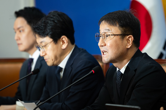 한병도 민주당 원내대표, 첫 원내대책회의 모두 발언