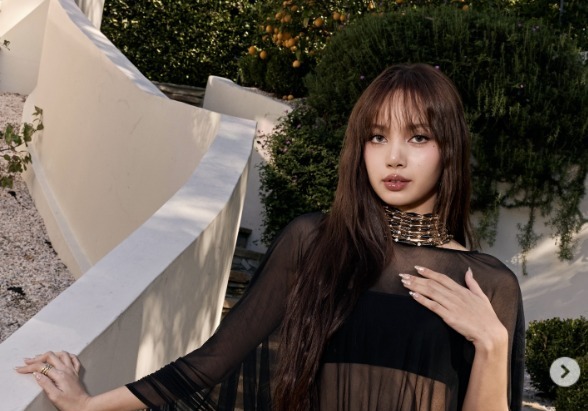 블랙핑크 리사, 속 비치는 과감 시스루 룩…섹시미 끝판왕 [N샷]