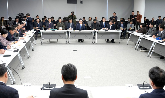 전남도-도의회, 행정통합 관련 간담회