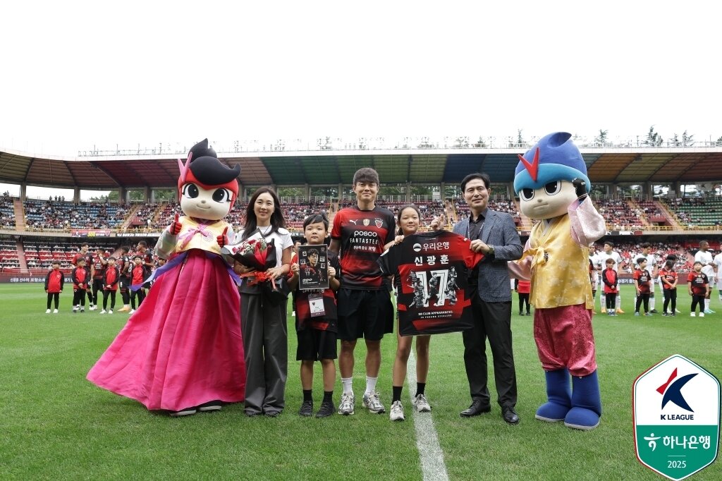 본문 이미지 - 포항 스틸러스의 신광훈(한국프로축구연맹 제공) 