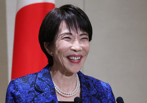 다카이치 사나에 일본 총리, 한일 정상 공동언론발표