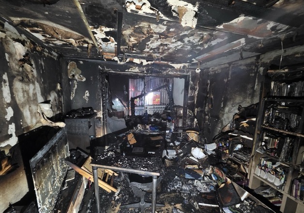 의정부 20층짜리 아파트서 화재…주민 50여명 대피, 부상자 無