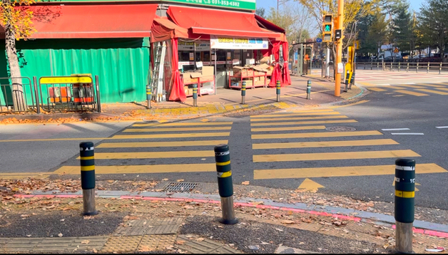 경기도 바닥신호등 절반 가까이 '고장'…감사서 관리 소홀 적발