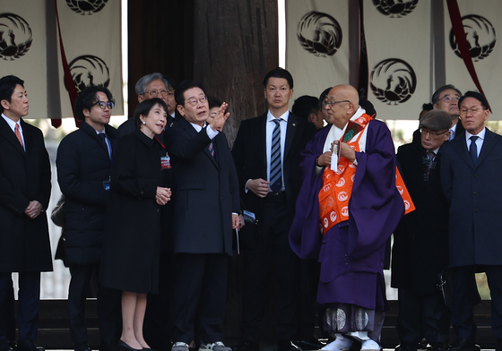 호호류지 설명 듣은 한일 정상