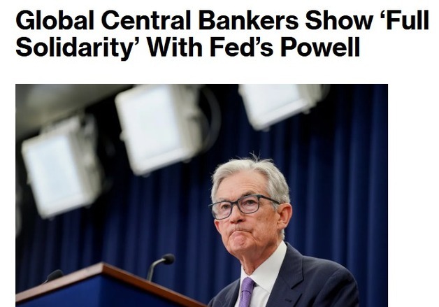 이창용 한은총재 등 전 세계 중앙은행장, 파월과 연대 선언