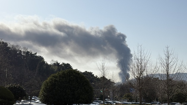 창원 성주동 공장 화재 "다량 연기 발생"…진화 중