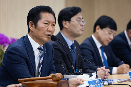 정청래 민주당 대표 모두 발언