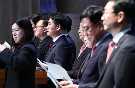野소장파 "한동훈 제명, 이순신 투옥한 원균 행태"…장동혁 면담 요청(종합)
