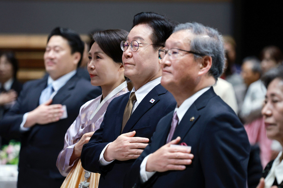 간사이 동포 간담회 참석한 이재명 대통령